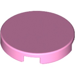 LEGO Round Flat Tile 2x2 Rosa R1595-6092768 | Lego | Bra Leksaker