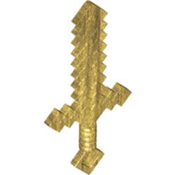 LEGO Minecraft Sv&auml;rd Guld R1185-6093621