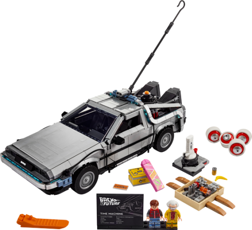 LEGO Icons Tillbaka till framtiden-Tidsmaskin 10300