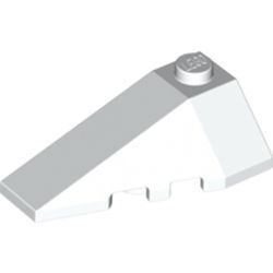 LEGO Left Roof Tile 2x4 W. Angle Vit 6106685-B3129 | Lego | Bra Leksaker