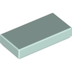 LEGO Flat Tile 1x2 Aqua 6142505-B3159 | Lego | Bra Leksaker