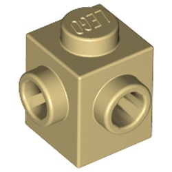 LEGO Brick 1x1 With 2 Knobs Corner Beige B3266-6175968 | Lego | Bra Leksaker
