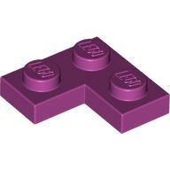 LEGO Corner Plate 1x2x2 Magenta B0851-6179916