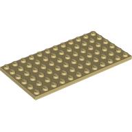 LEGO Plate 6x12 Beige B3836-6185313