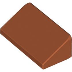 LEGO Roof Tile 1x2x2/3 ABS Mörkorange 6188477-B3089 | Lego | Bra Leksaker