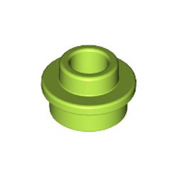 LEGO Plate Round 1x1 W. Hole Limegrön 6190251-B2076 | Lego | Bra Leksaker