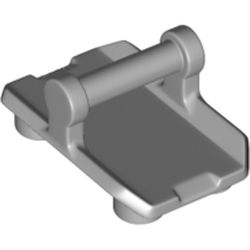 LEGO Plate 2x3 W. Hor. 3.2 Shaft Ljusgrå 6195471-R1115 | Lego | Bra Leksaker