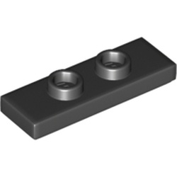 LEGO Plate 1x3 W. 2 Knobs Svart 6199908-B0453 | Lego | Bra Leksaker