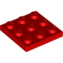 LEGO Plate 3x3 Röd 6217123-B2979 | Lego | Bra Leksaker