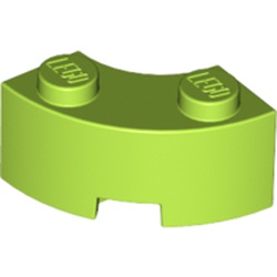 Brick 2x2 W. Inside And Outside Bow Limegr&ouml;n B0969-6251845
