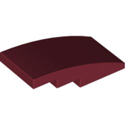 LEGO Brick W. Bow 2x4 Mörkröd 6254429-B2968 | Lego | Bra Leksaker