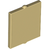 LEGO Glas 1x2x2 Beige R0623-6256080