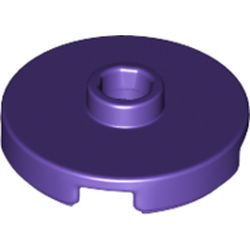 LEGO Plate 2x2 Round W. 1 Knob Lila B2056-6261501