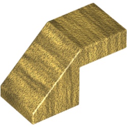 LEGO Roof Tile 1x2 45° W.Out Knobs Guld B3247-6287530 | Lego | Bra Leksaker