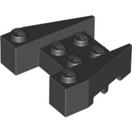 LEGO Brick 4x4/18° Svart 6290416-B2579 | Lego | Bra Leksaker