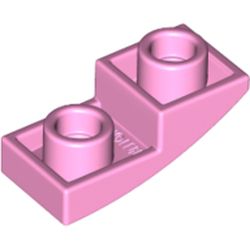 LEGO Plate 1x2x2/3 W. Half Bow Inv. Rosa B1152-6296041 | Lego | Bra Leksaker