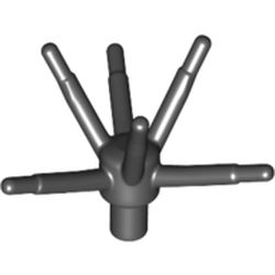 LEGO Stalk W. 1,5 Shaft And 3,2 Shaft Svart R0722-6299824