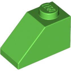 LEGO Roof Tile 1x2/45° Klargrön B2209-6300148