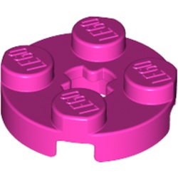 LEGO Plate 2x2 Round Cerise B0381-6326495
