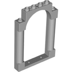 LEGO Wall 1x6x7 W. Arch Ljusgrå 6332620-R0172 | Lego | Bra Leksaker