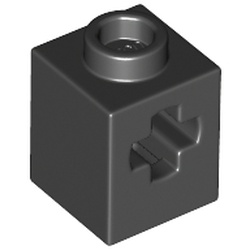 LEGO Technic Brick 1x1 With Cross Hole Svart 6344819-T0924 | Lego | Bra Leksaker