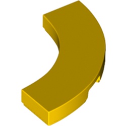 LEGO Tile 3x3 W. Bow Gul 6382558-B2991 | Lego | Bra Leksaker