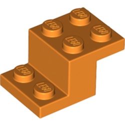 LEGO Brick W. Plate 2x3x1 1/3 Orange 6395400-B2451 | Lego | Bra Leksaker