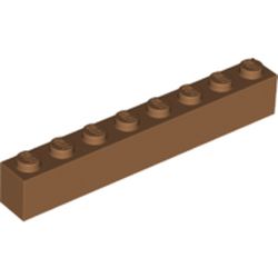 LEGO Brick 1x8 Medium Nougat B0490-6396749