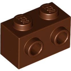 LEGO Brick 1x2 W. 2 Knobs Rödbrun 6397820-B2487 | Lego | Bra Leksaker