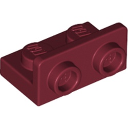 LEGO Angular Plate 1.5 Bot. 1x2 1/2 Mörkröd 6409758-B3066 | Lego | Bra Leksaker