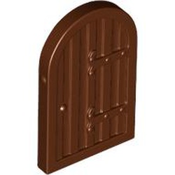LEGO Wooden Door Small R&ouml;dbrun R1254-6424037
