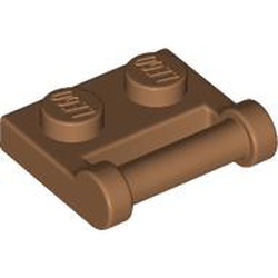 LEGO Plate 1x2 W. Stick 3.18 Medium Nougat B1411-6424277