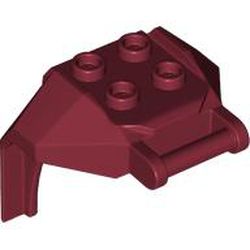 LEGO Design Brick 4x3x3 W. 3.2 Shaft No.1 Mörkröd 6440776-R1258 | Lego | Bra Leksaker