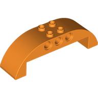 LEGO Bow Upper Part 2x8x2 Ø4.85 Orange 6442093-B2066 | Lego | Bra Leksaker