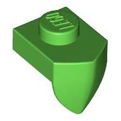 LEGO Plade 1x1 M. 1 Lod. Tand Klargrön R1482-6446106
