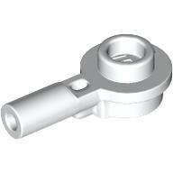 LEGO Plate 1x1 W. Horizontal 3.2 Shaft Vit R0282-6449593