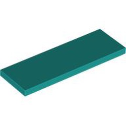 LEGO Flat Tile 2x6 Blågrön B1456-6450970