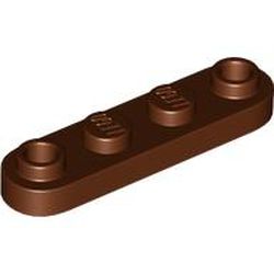 LEGO Plate 1x4 Rounded Rödbrun 6463591-B2230 | Lego | Bra Leksaker