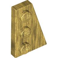 LEGO Right Plate 2x3 W. Angle Guld B3249-6498726 | Lego | Bra Leksaker