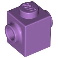 LEGO Brick 1x1 W. 2 Knobs Medium Lavender 6510325-B3055 | Lego | Bra Leksaker