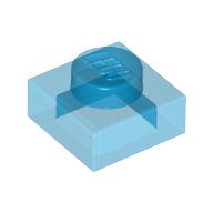 LEGO Plate 1x1 Transparent Blå 6513965-B2649 | Lego | Bra Leksaker