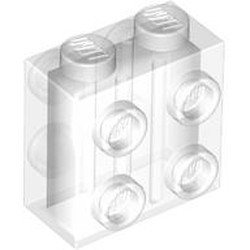 LEGO Brick 1x2x2 W. 8 Knobs Transparent B3313-6514455