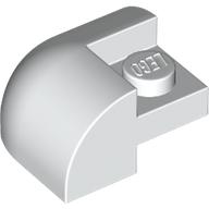 LEGO Brick 2x2x1 Bow Outside Corner W. Cutout Vit B1017-6519991