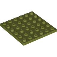 LEGO Plate 6x6 Olivgrön 6528997-B2643 | Lego | Bra Leksaker