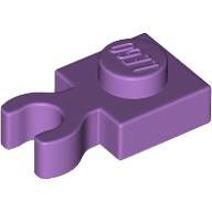 LEGO Plate 1x1 W. Holder Medium Lavender B0821-6543488