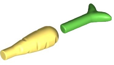 LEGO Morot Ljusgul R1464-6578999