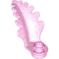 LEGO Trädblad 2x3x2 No.1 Transparent Rosa Opalescence R0492-6581714