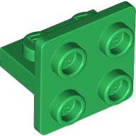 LEGO Plate 1x2 W. 1.5 Plate 2x2 Centered Gr&ouml;n B0339-6585944