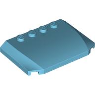 LEGO Plate 4x6x2/3 Medium Azur B0780-6586811