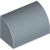 LEGO Brick 1x2 Outside Half Bow Sandblå B2058-6602220